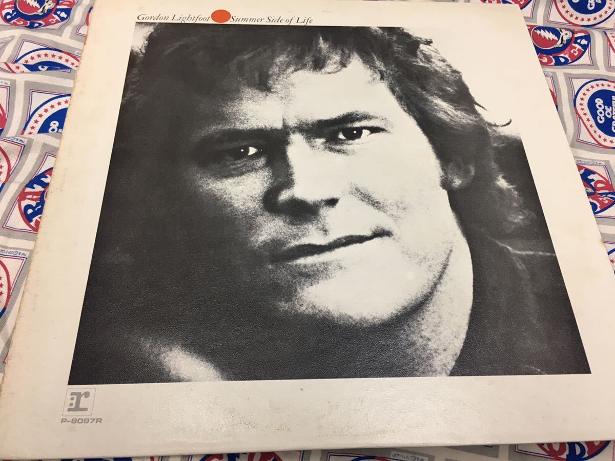 Gordon Lightfoot★中古LP国内プロモ青レーベル盤「ゴードン・ライトフット～人生の夏の日」_画像1