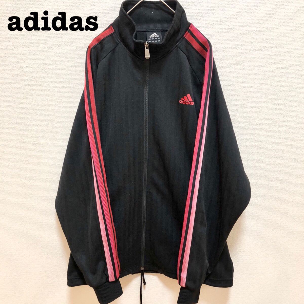 Paypayフリマ Adidas アディダス ジャージ 三本ライン レッド ピンク グラデーション Paypayフリマ Adidas アディダス ジャージ 三本ライン レッド ピンク グラデーション
