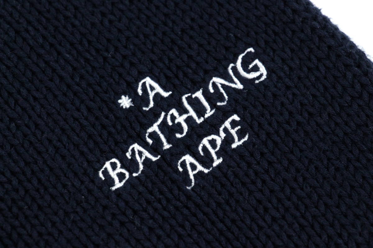 Yahoo!オークション - 【超希少】A BATHING APE 星条旗 ニットセータ...