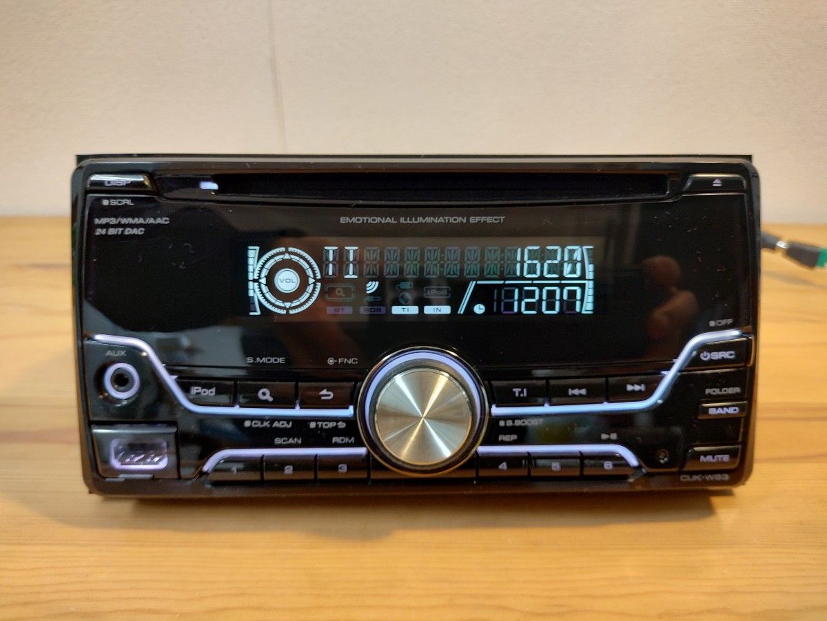 ケンウッド ダイハツ純正 NMCK-W64D ワンセグ CD USB iPod SD