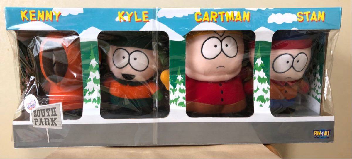 サウスパーク SOUTH PARK 入手困難 ぬいぐるみ 4点セット 未開封品