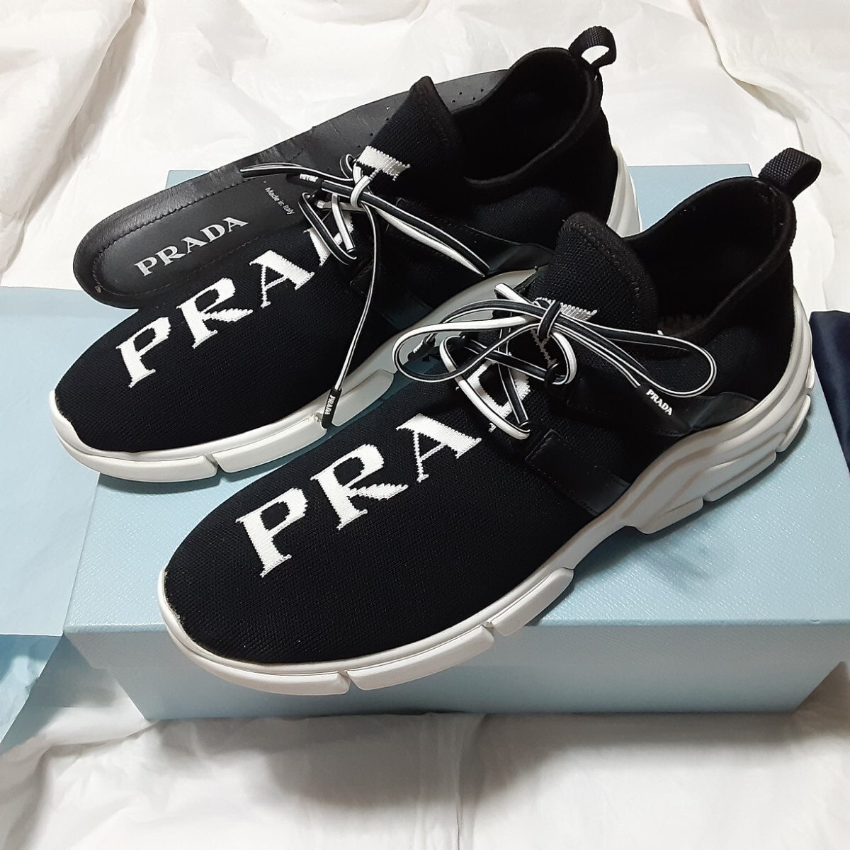 正規品.極美品、PRADA「プラダ」スニーカー、レディース.メンズ 正規品.極美品、PRADA「プラダ」スニーカー、レディース.メンズ