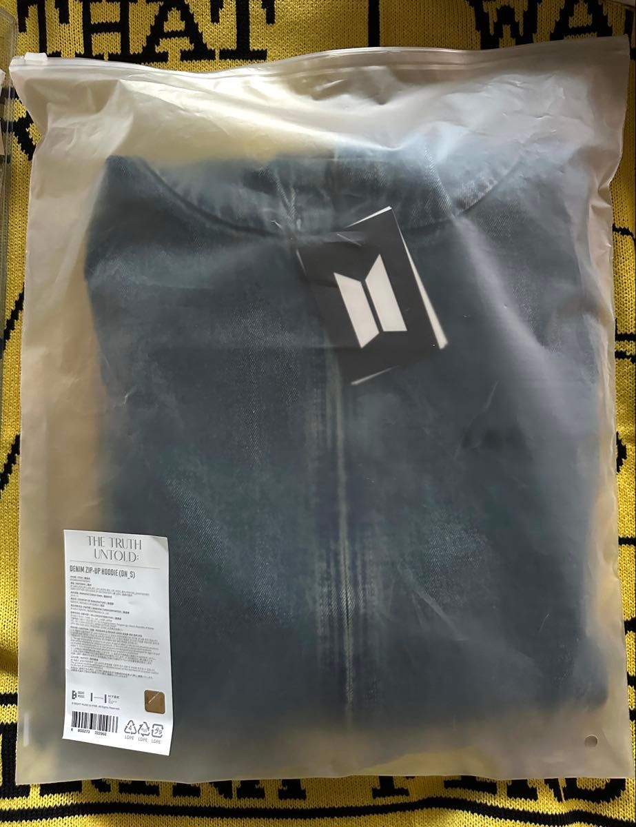BTS ジミン 展示会 The Truth Untold DENIM ZIP-UP HOODIE BTS ジミン 展示会 The Truth Untold DENIM ZIP-UP HOODIE