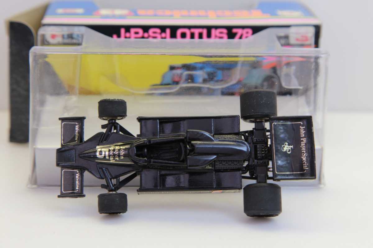 昭和レトロ 永大グリップ テクニカ 1/43 JPS ロータス78 F1 日本製 201B01G/3_画像4