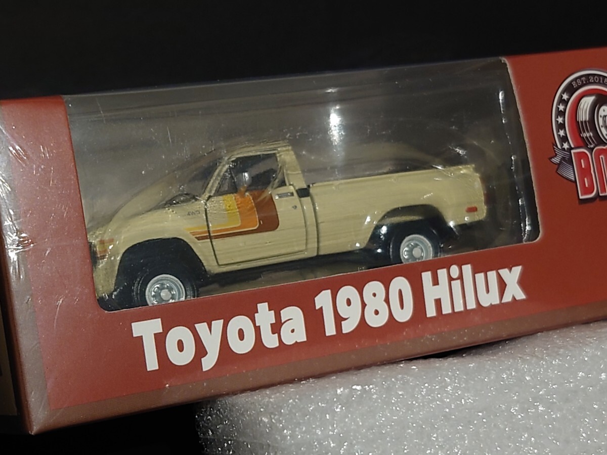 未開封 TOYOTA PICKUP TRUCK 30 HILUX USDM TRUCKIN 1/64 トヨタ ピックアップ トラック ハイラックス トラッキン ブリハイ ミニカー 北米