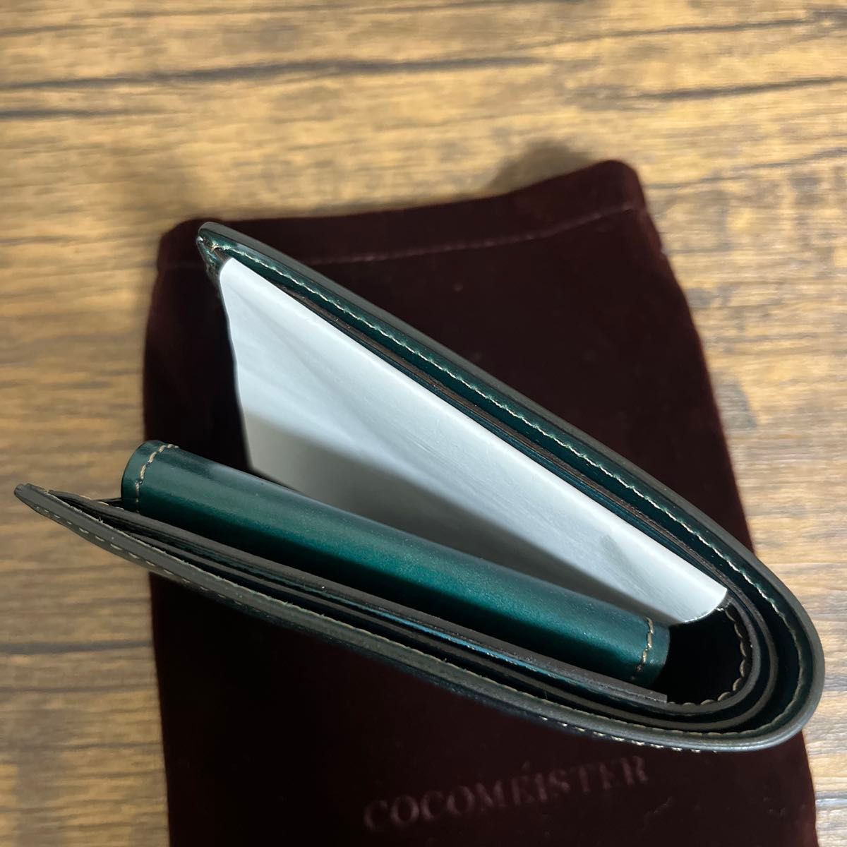 希少品 ココマイスター シェルコードバン ジョンブル ディープ 希少品 ココマイスター シェルコードバン ジョンブル ディープ
