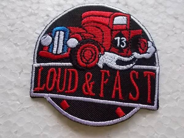 ヤフオク Loud Fast 13 自動車 ロゴ ワッペン 刺繍 海外