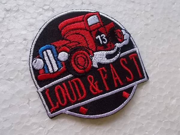 LOUD&FAST 13 自動車 ロゴ ワッペン/ 刺繍 海外 カスタム おしゃれ 288_画像2