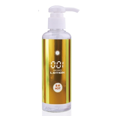 洗い不要ローション 溫感！001秒 ホットタイプ 180ml　/