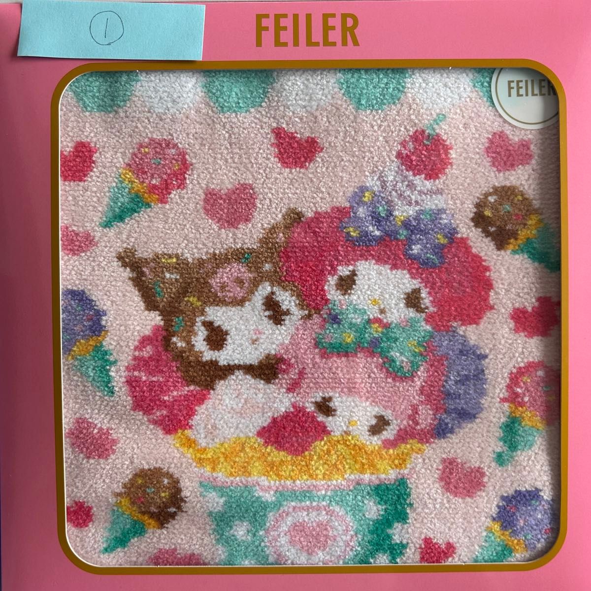 新品】FEILERフェイラー Sanrioサンリオ はぴだんぶい ハロー 新品】FEILERフェイラー Sanrioサンリオ はぴだんぶい ハロー