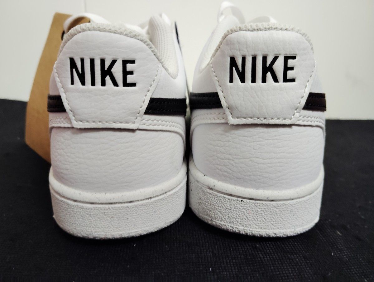 箱無し新品24cmNIKEナイキ コートビジョンLOホワイト白黒AF1エア 箱無し新品24cmNIKEナイキ コートビジョンLOホワイト白黒AF1エア