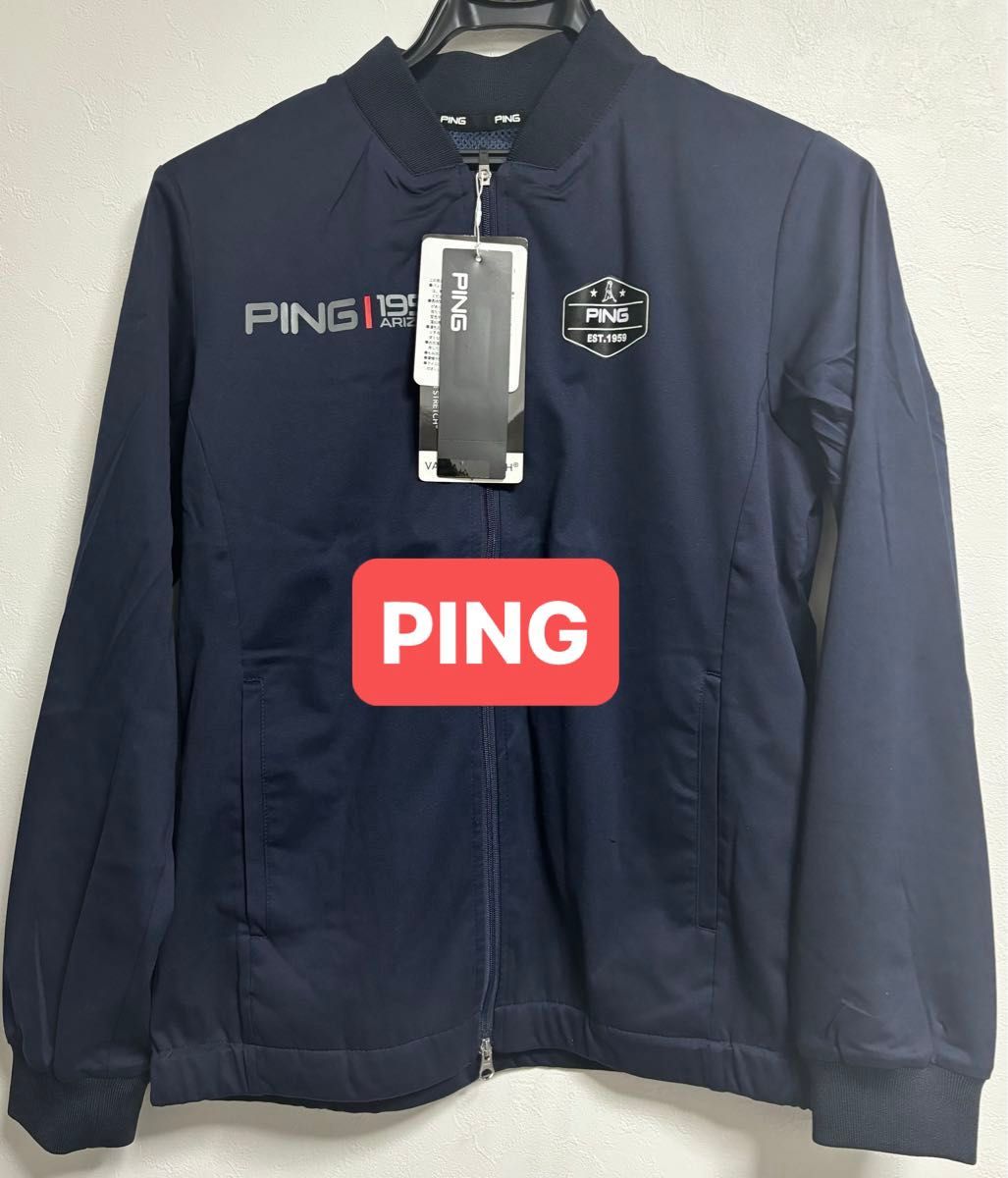 未使用】PING トライストレッチ高機能ブルゾン Sサイズ