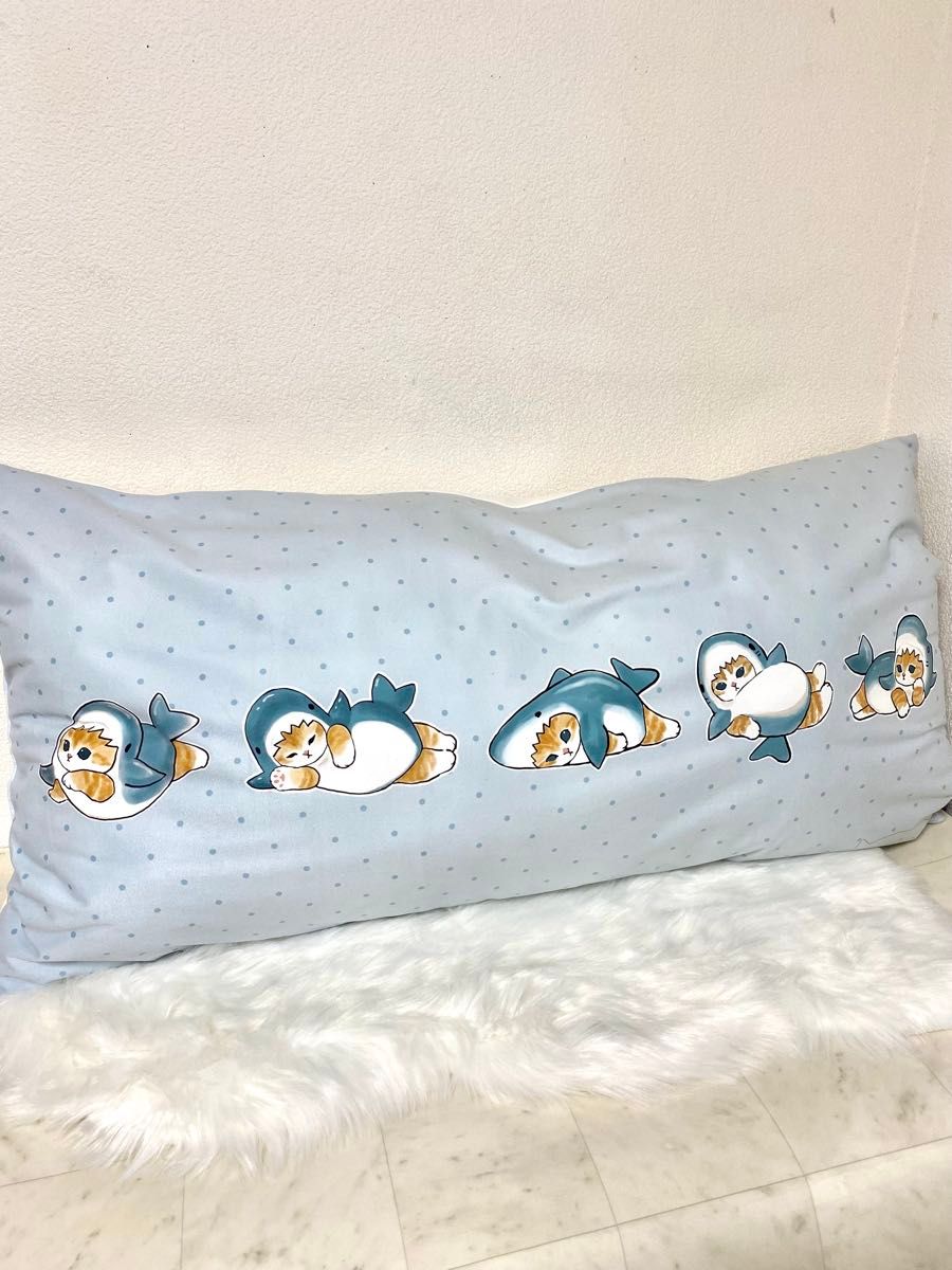 mofusand モフサンド サメにゃん 長座布団 アベイル クッション mofusand モフサンド サメにゃん 長座布団 アベイル クッション