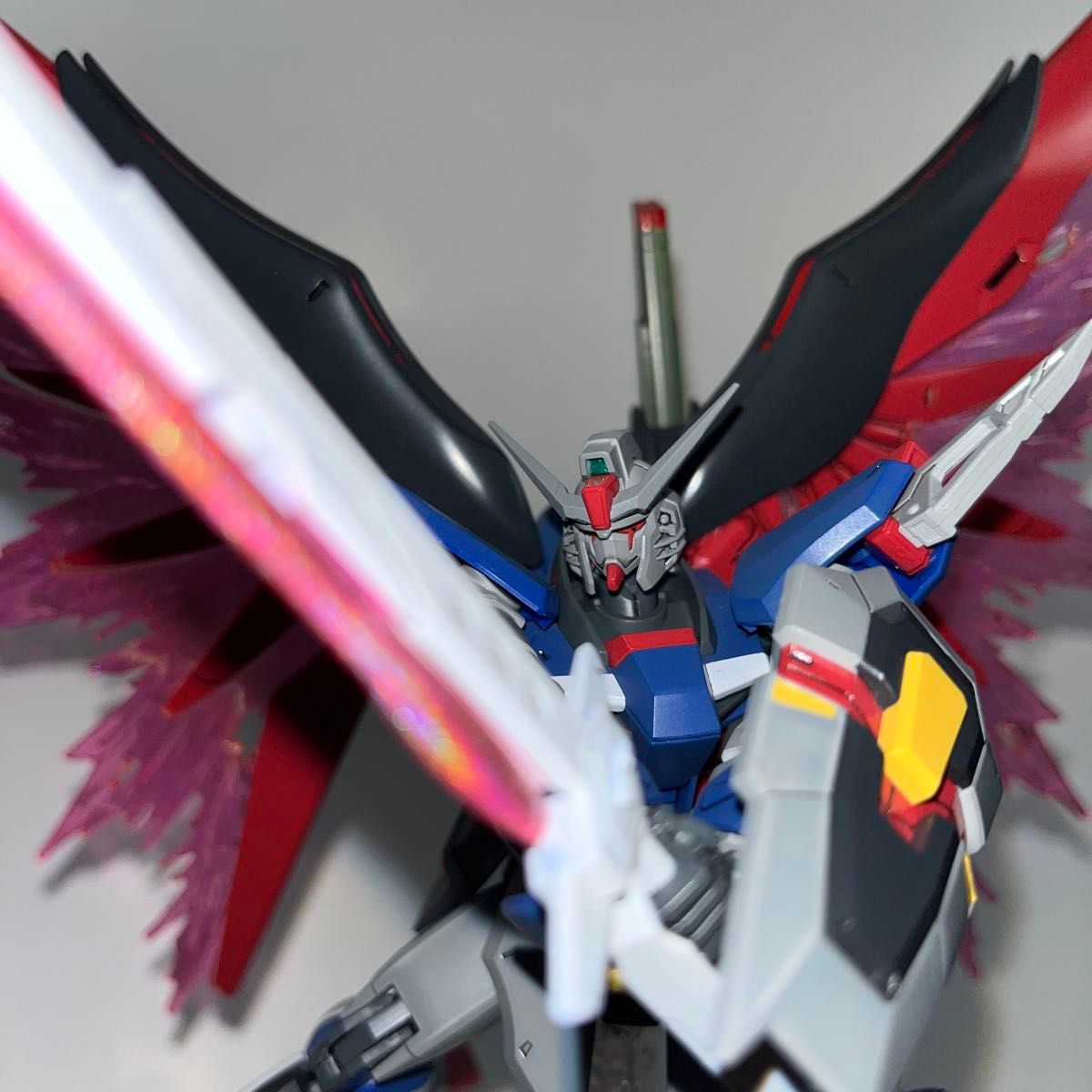 HG デスティニーガンダム spec2 塗装完成品 機動戦士ガンダム HG デスティニーガンダム spec2 塗装完成品 機動戦士ガンダム