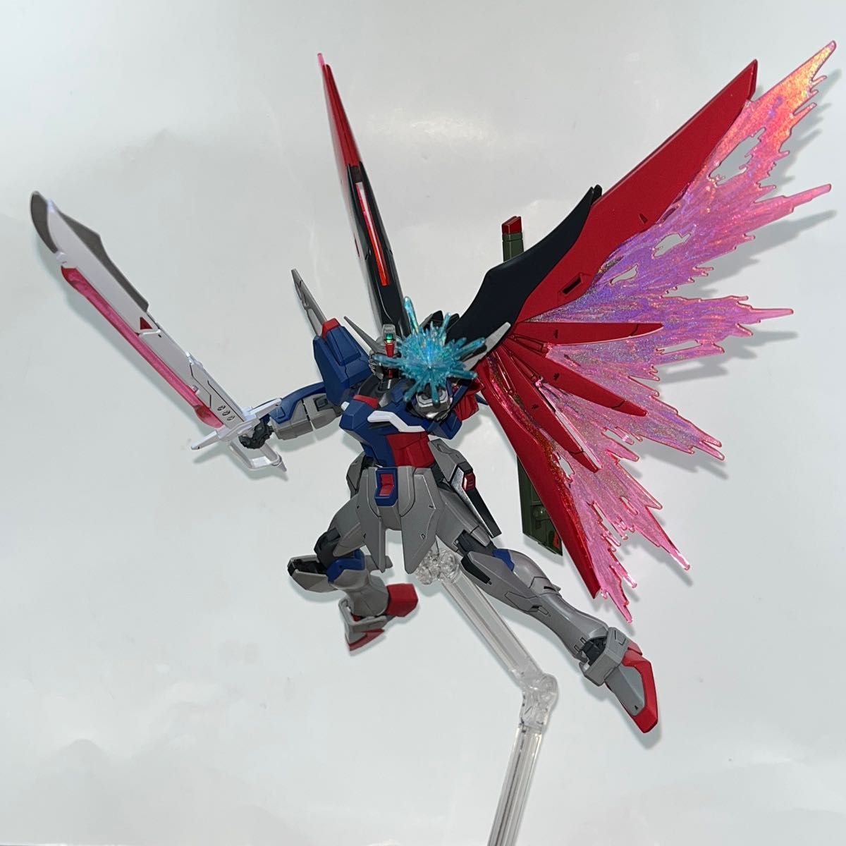 HG デスティニーガンダム spec2 塗装完成品 機動戦士ガンダム HG デスティニーガンダム spec2 塗装完成品 機動戦士ガンダム
