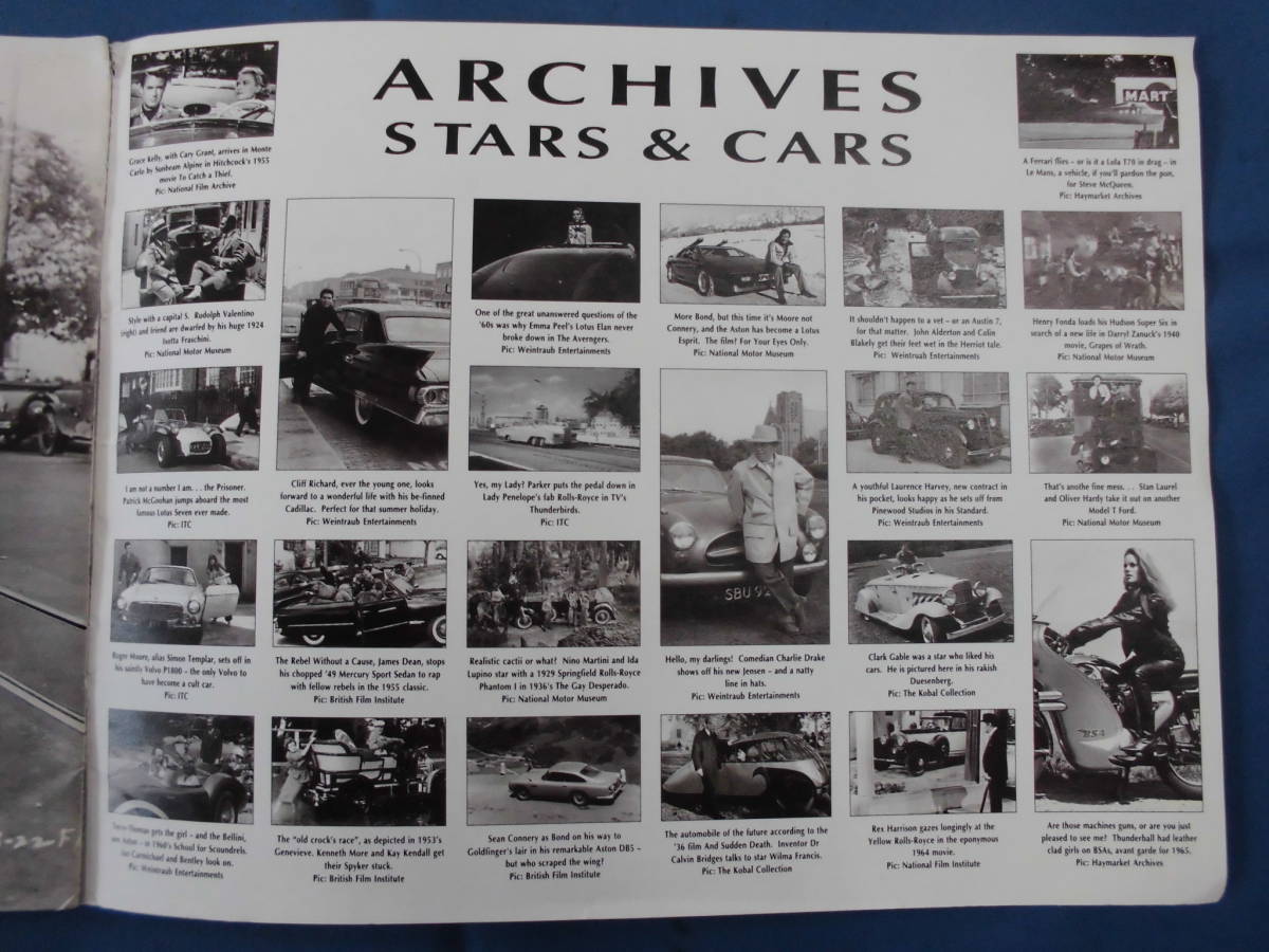 当時物　1991年　イギリス　CLASSIC AND SPORTCAR付録？　ARCHIVES STARS & CARS　USED品_画像7