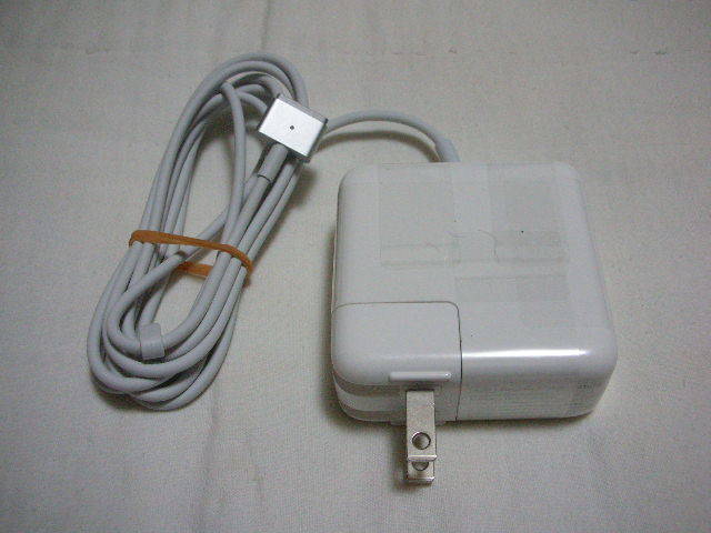 ◆中古品 apple アップル MagSafe 2 Power Adapter A1436◆MacBook Air 電源 アダプタ_画像1