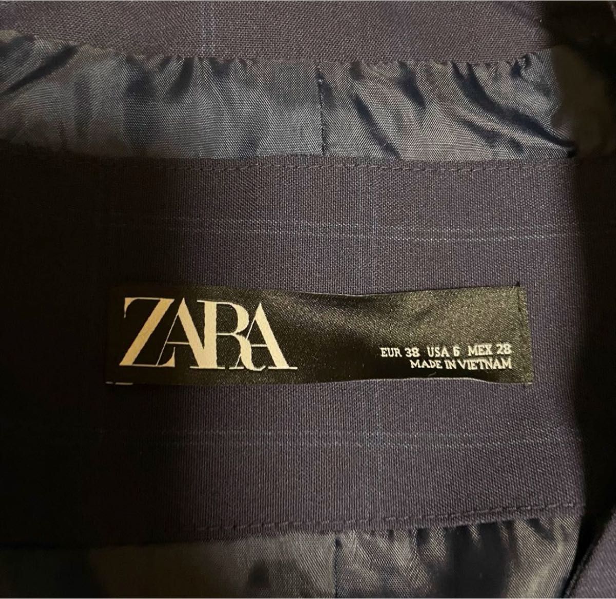 新品未使用 ZARA ザラ 【L M】ノーカラージャケット パンツ 新品未使用 ZARA ザラ 【L M】ノーカラージャケット パンツ