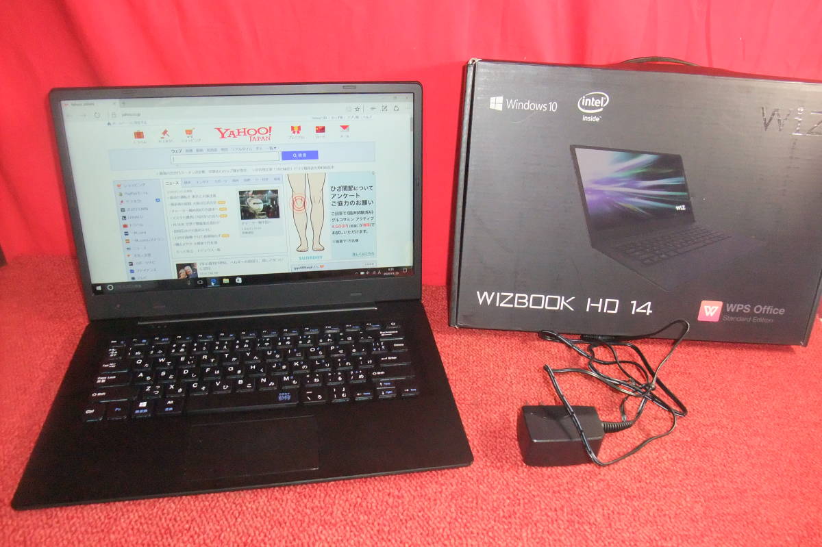 ヤフオク パソコンーwindows10 Wizbook Hd 14 Wiz 中古品