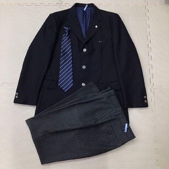 AS498 (中古)福島県 清陵情報高校 5点セット /指定品/校章付き AS498 (中古)福島県 清陵情報高校 5点セット /指定品/校章付き
