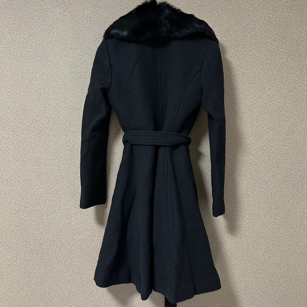 極美品【JILLSTUART】ロングコート ウール S アンゴラ ラビット 極美品【JILLSTUART】ロングコート ウール S アンゴラ ラビット
