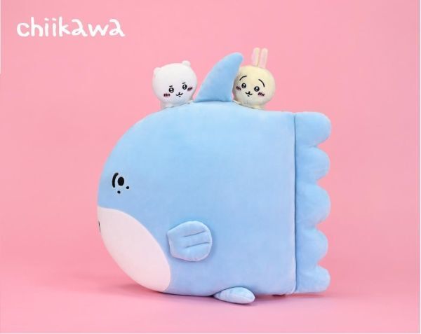 【送料無料】台湾限定!!☆即決♪　正規品!!　ちいかわ　Chiikawa　マンボウ　クッション　ぬいぐるみ　1体♪