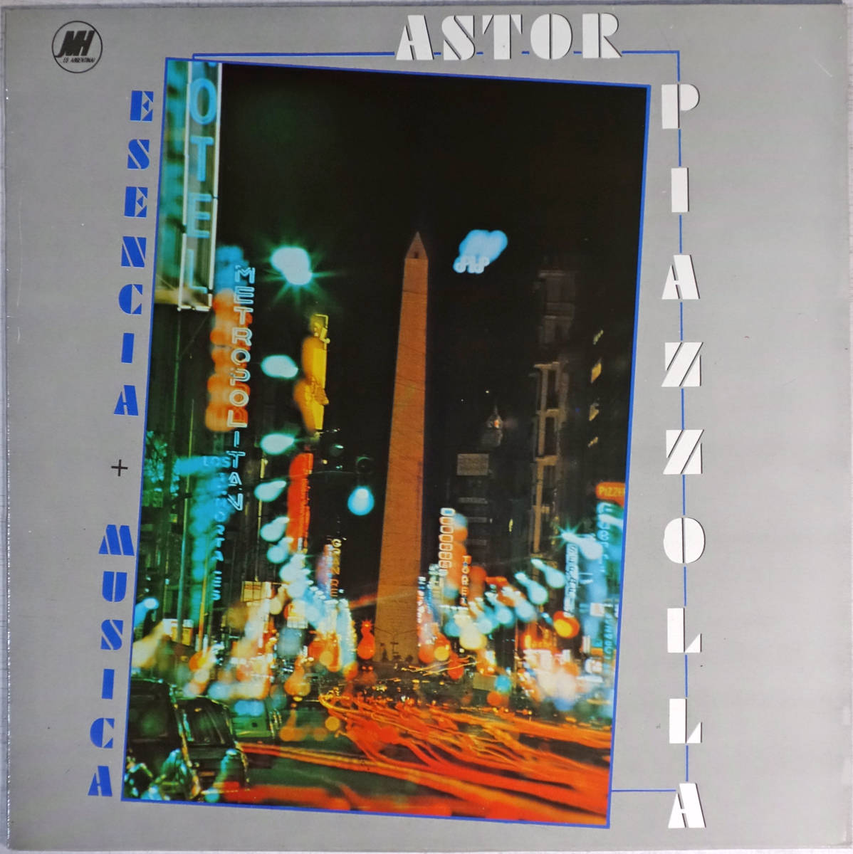 ◆ASTOR PIAZZOLLA/ESENCIA + MUSICA (FRA LP)_画像1