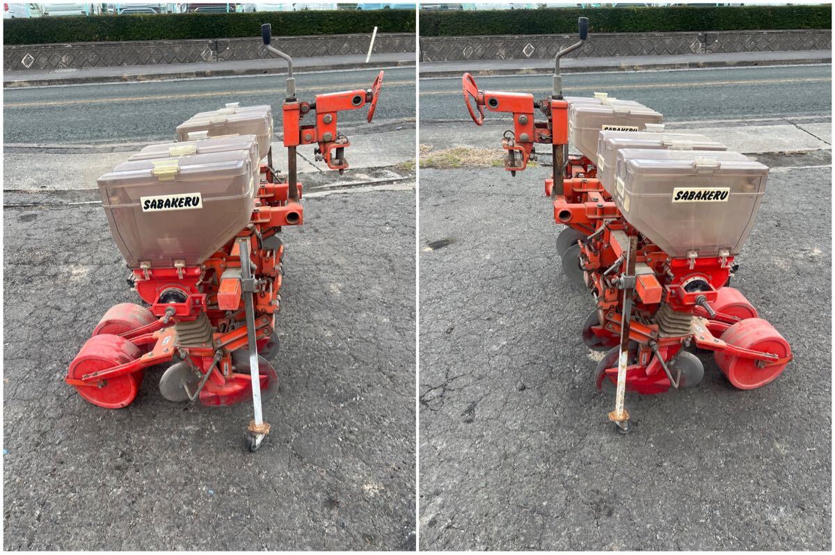 即決【1】☆トラクター用施肥播種機☆ サン機工 さばける号 4条 即決【1】☆トラクター用施肥播種機☆ サン機工 さばける号 4条