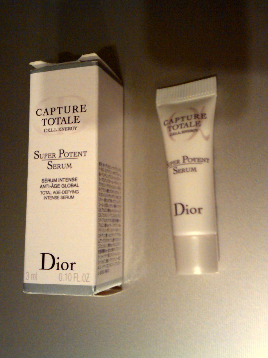 ★サンプル Dior スーパーセラム　3g カプチュールトータルセル ENGY 美容液　化粧品　新品★★_画像2