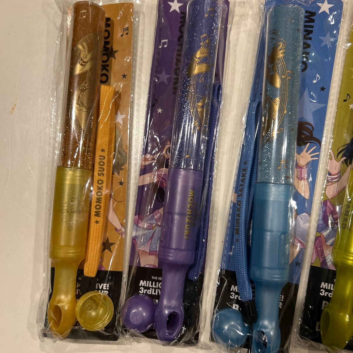 アイドルマスター ペンライト 12本セッ 横山奈緒・箱崎星梨花 アイドルマスター ペンライト 12本セッ 横山奈緒・箱崎星梨花