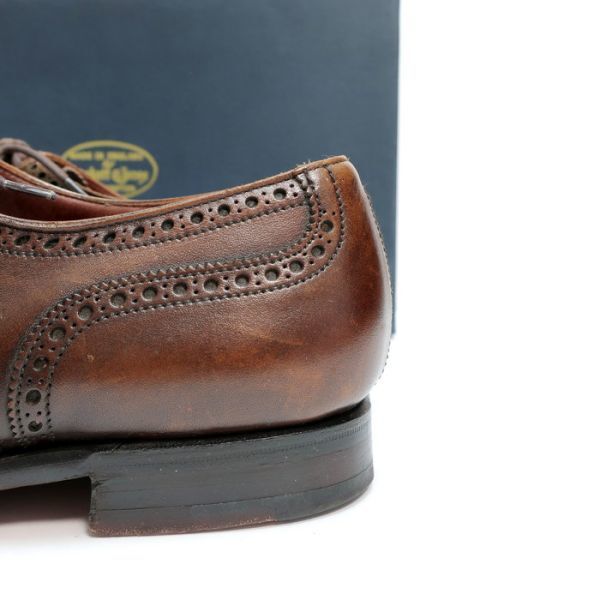 極美品 クロケットアンドジョーンズ CROCKETT&JONES レザー 極美品 クロケットアンドジョーンズ CROCKETT&JONES レザー
