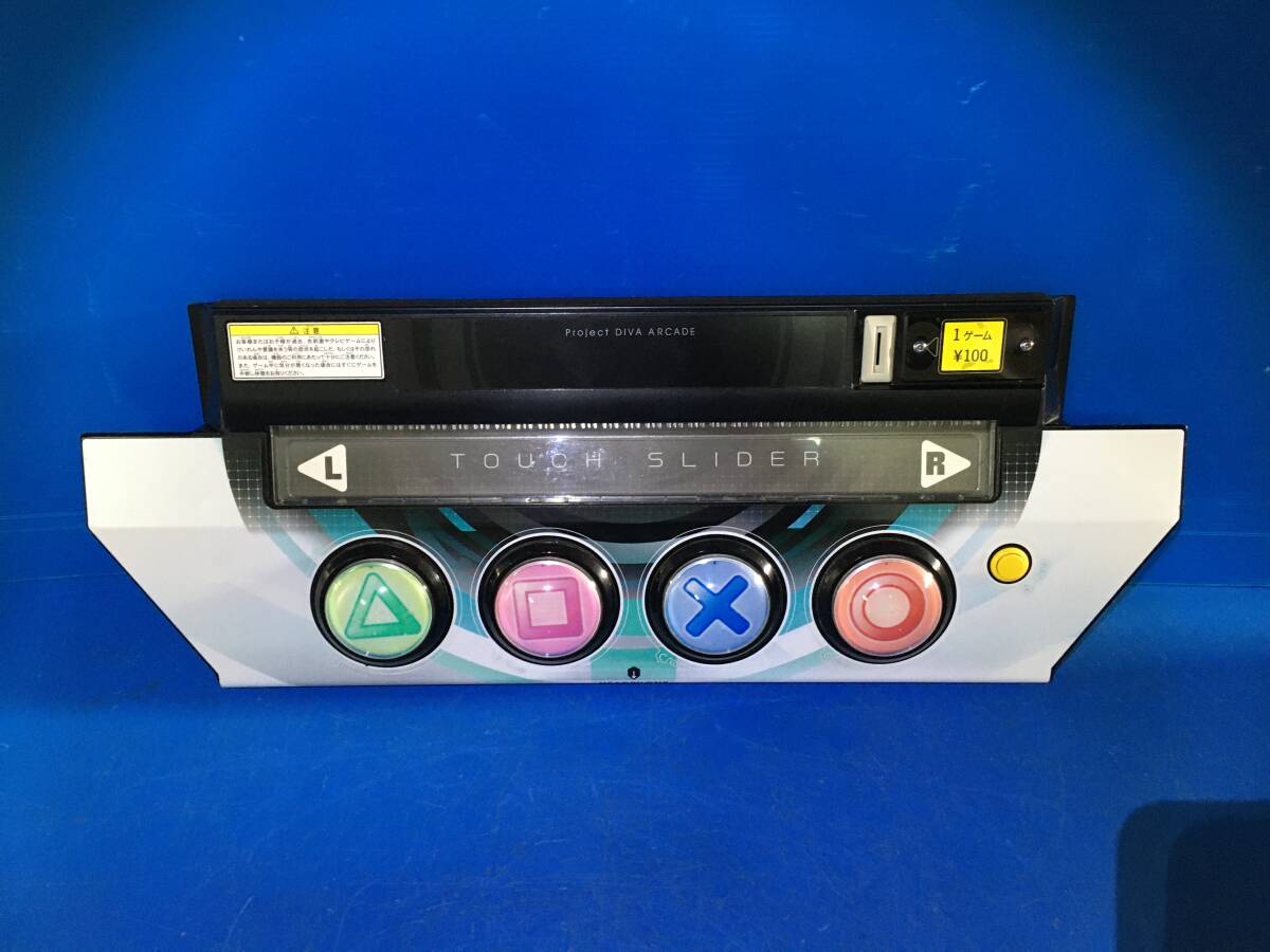 中古 初音ミク Project DIVA Arcade コントロールパネル(0110 中古 初音ミク Project DIVA Arcade コントロールパネル(0110