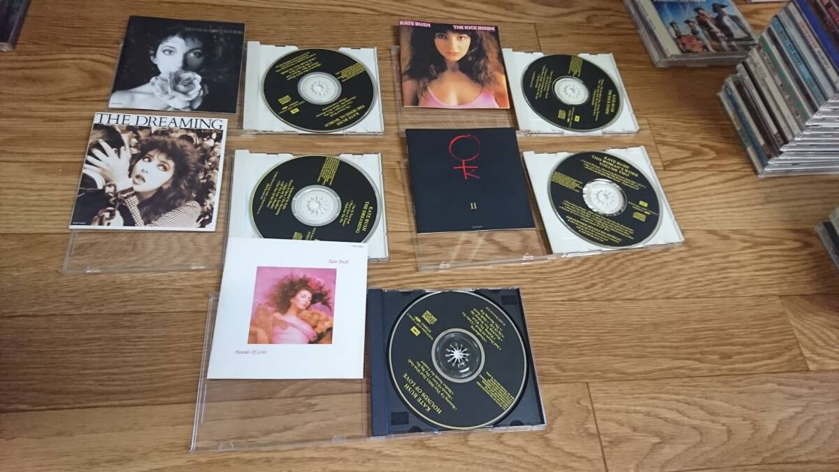 ★☆Ｓ08433　ケイト・ブッシュ（Kate Bush)【Volume Two / vol.2】【Hounds…】【Dreaming】【Kick…】【Sensual…】　CDアルバム５枚☆★