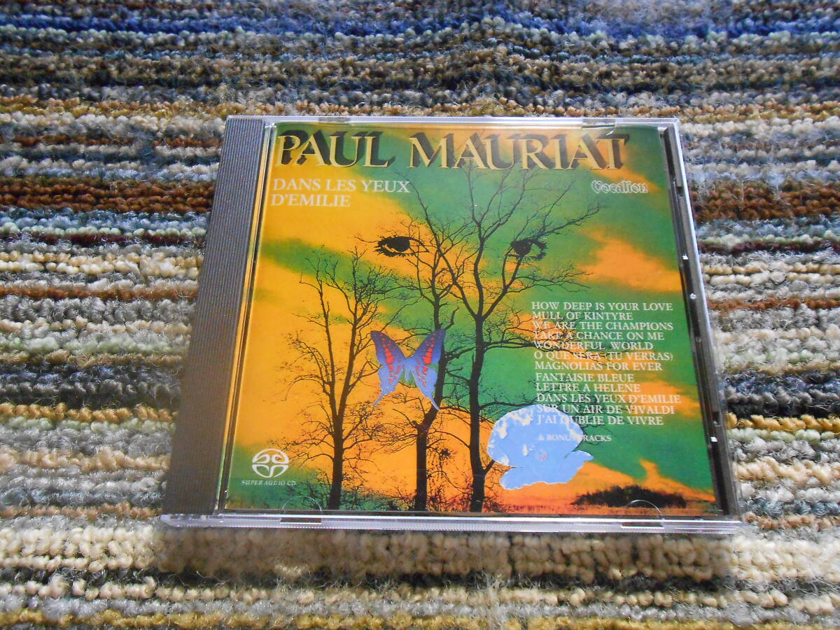 ◎レア廃盤。ポール・モーリア　DANS LESYEUX D'EMILE vocalion　SACD