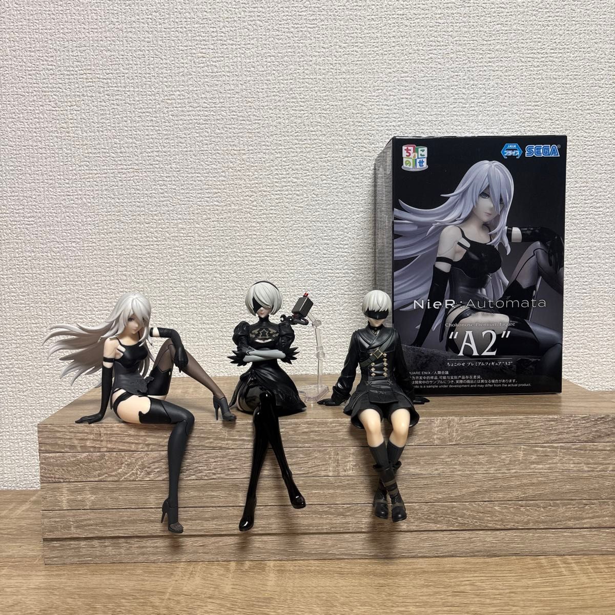 NieR Automata ちょこのせ フィギュア A2未開封品 4点セット NieR Automata ちょこのせ フィギュア A2未開封品 4点セット