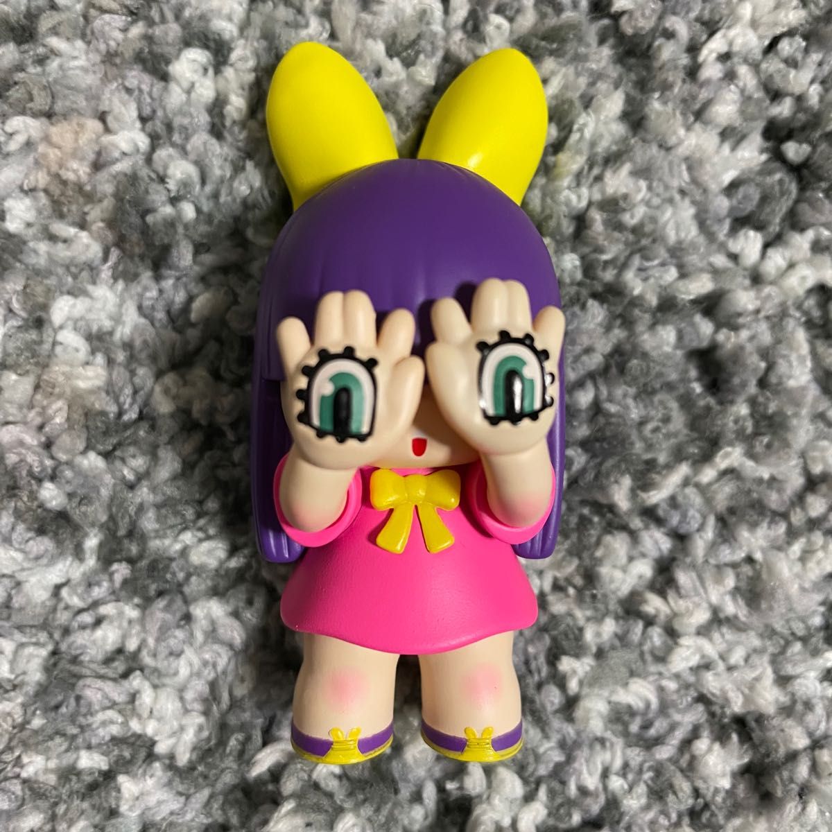 Qにぎるちゃん 手の目少女 3個セット GRAPE BRAIN グレイ Qにぎるちゃん 手の目少女 3個セット GRAPE BRAIN グレイ