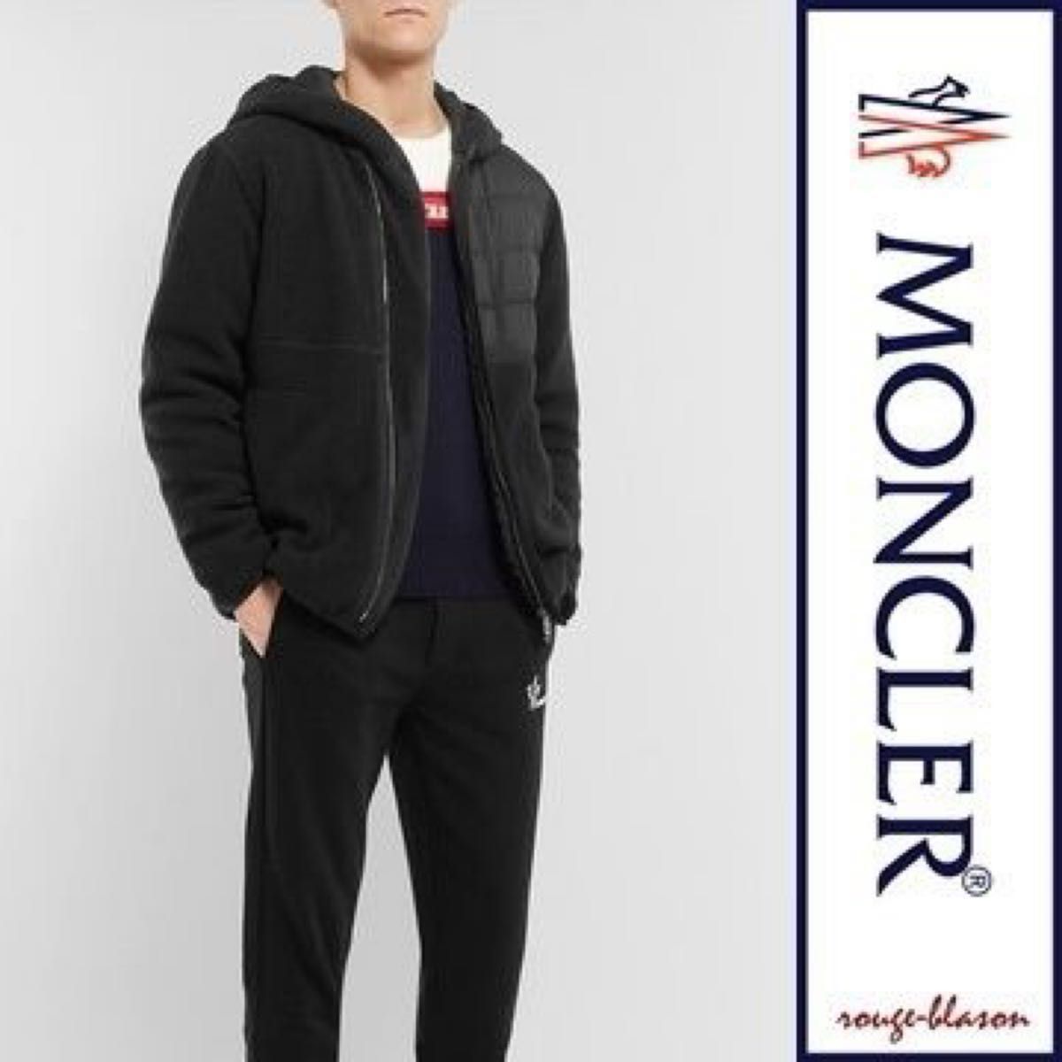 モンクレール フリース ダウン ジャケット フード MONCLER モンクレール フリース ダウン ジャケット フード MONCLER