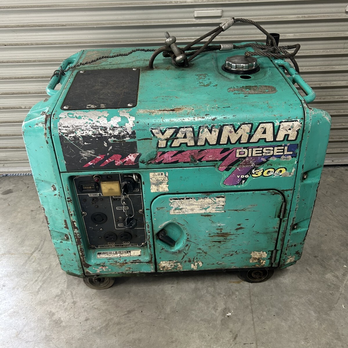 動作確認済み YANMAR ヤンマー YDG300SS 3.0kVA 防音型 動作確認済み YANMAR ヤンマー YDG300SS 3.0kVA 防音型