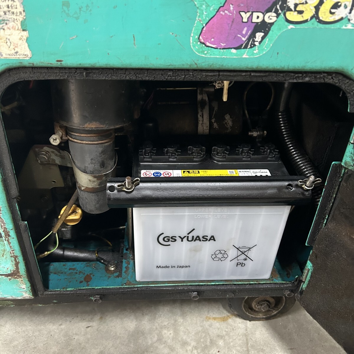 動作確認済み YANMAR ヤンマー YDG300SS 3.0kVA 防音型 動作確認済み YANMAR ヤンマー YDG300SS 3.0kVA 防音型
