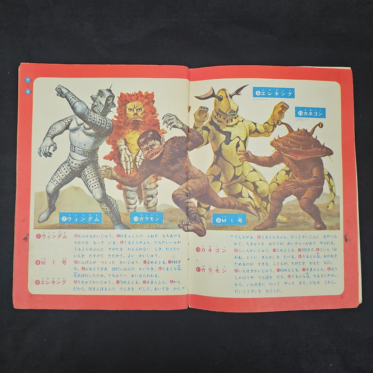 かいじゅうだいじてん 小学一年生 付録 昭和45年 当時物 かいじゅうだいじてん 小学一年生 付録 昭和45年 当時物