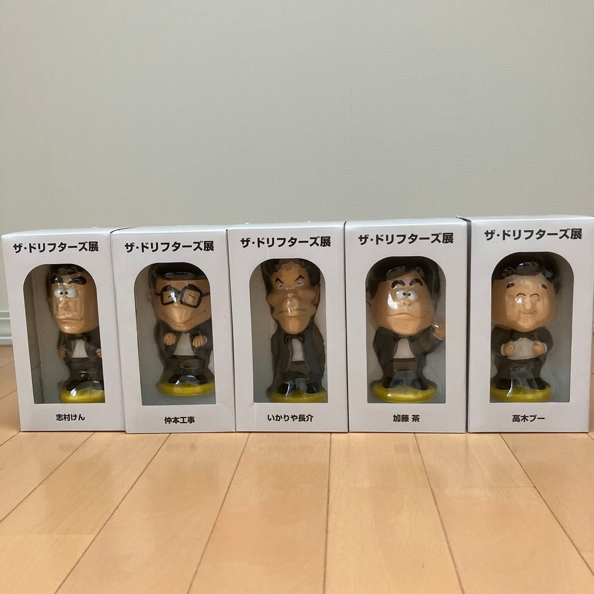 ドリフターズ展 フィギュア レジン製 フルセット 新品未開封 ドリフターズ展 フィギュア レジン製 フルセット 新品未開封