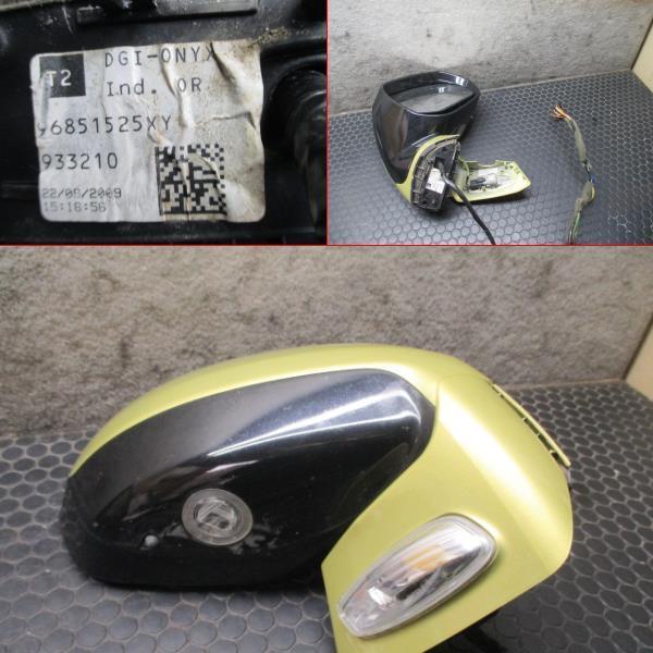  Citroen Picasso C4 B585FXP right door mirror rearview mirror side mirror color *KAQ( gold group ) electric storage type No.Y143