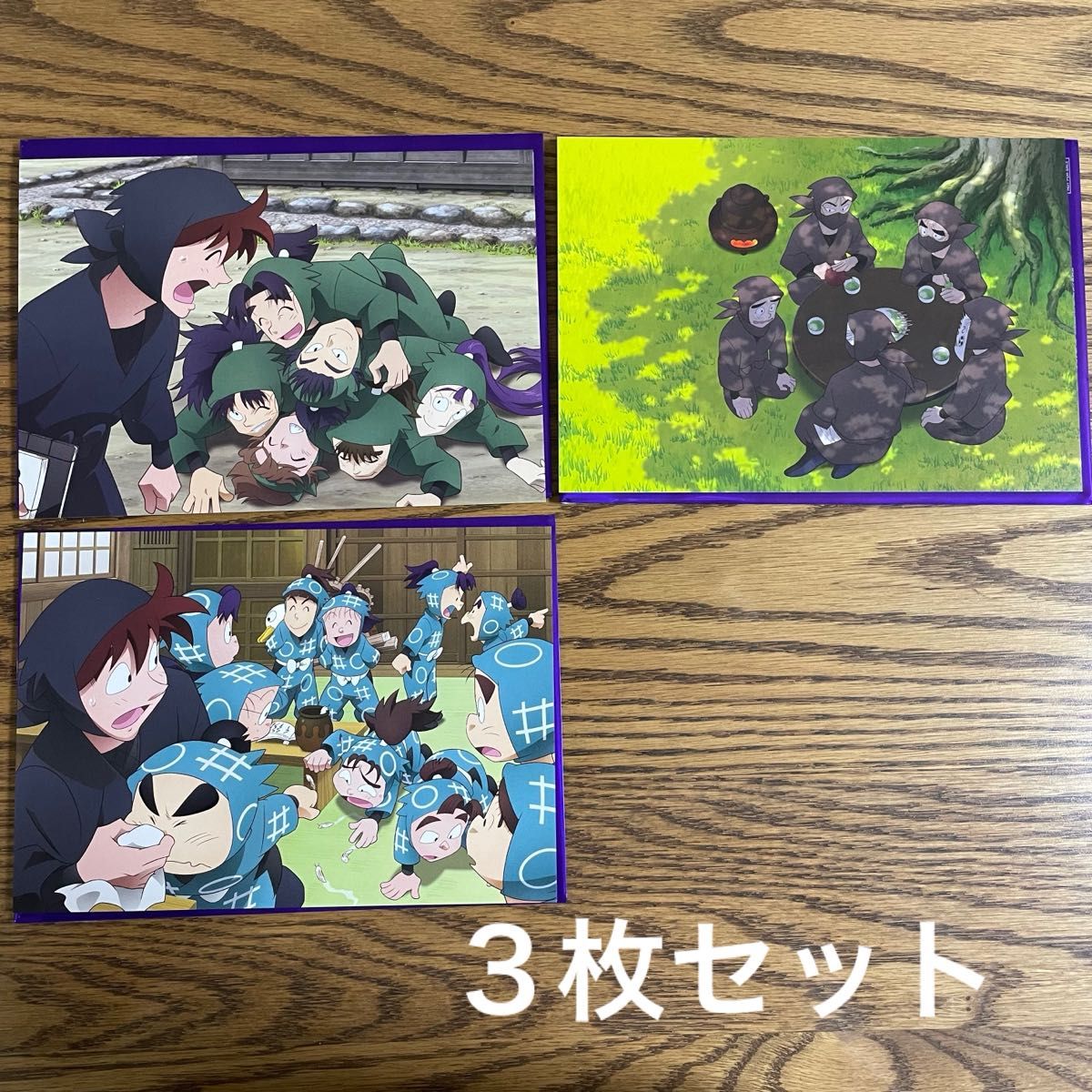 忍たま乱太郎 映画 入場特典 イラストカード 3種コンプセット 忍たま乱太郎 映画 入場特典 イラストカード 3種コンプセット