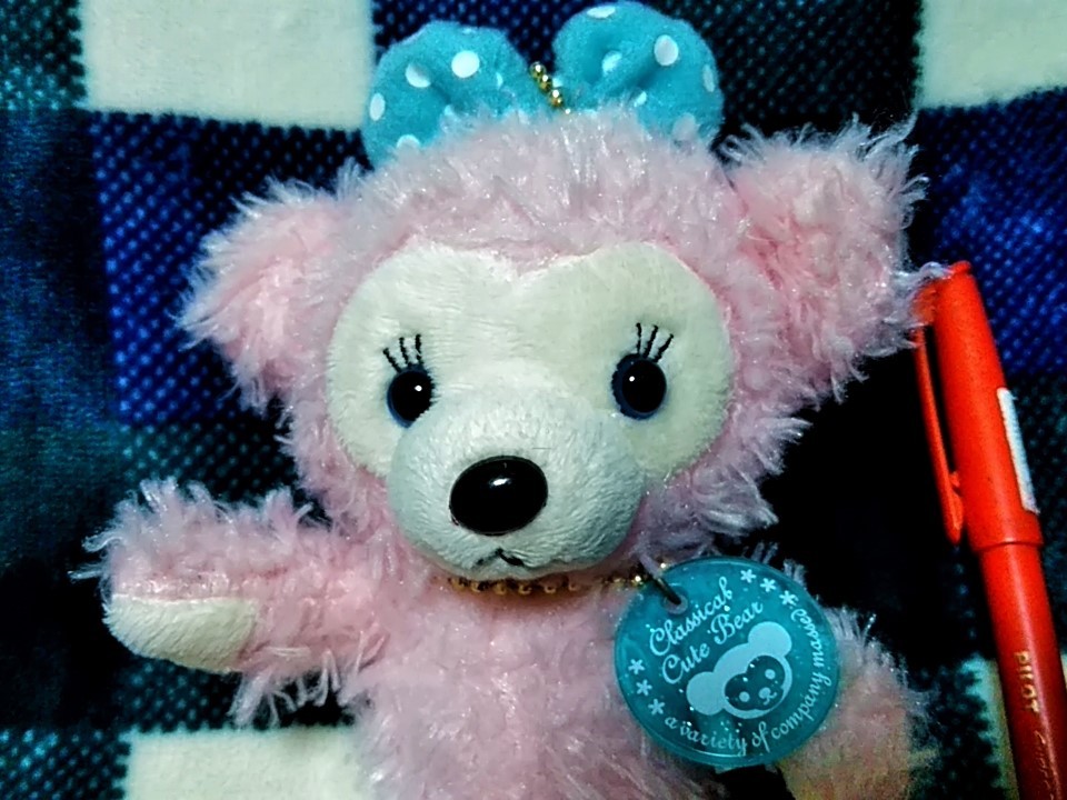 * beautiful goods!! length 19.[ classical cute Bear ]. soft toy *laz Berry Chan *