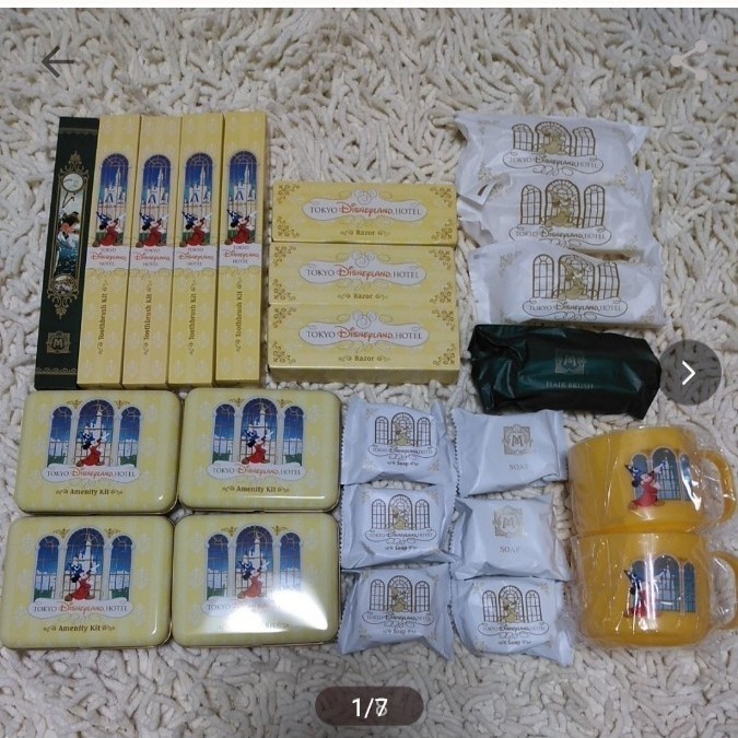 Paypayフリマ 新品 未使用 ディズニーホテル アメニティ24点 Paypayフリマ 新品 未使用 ディズニーホテル アメニティ24点