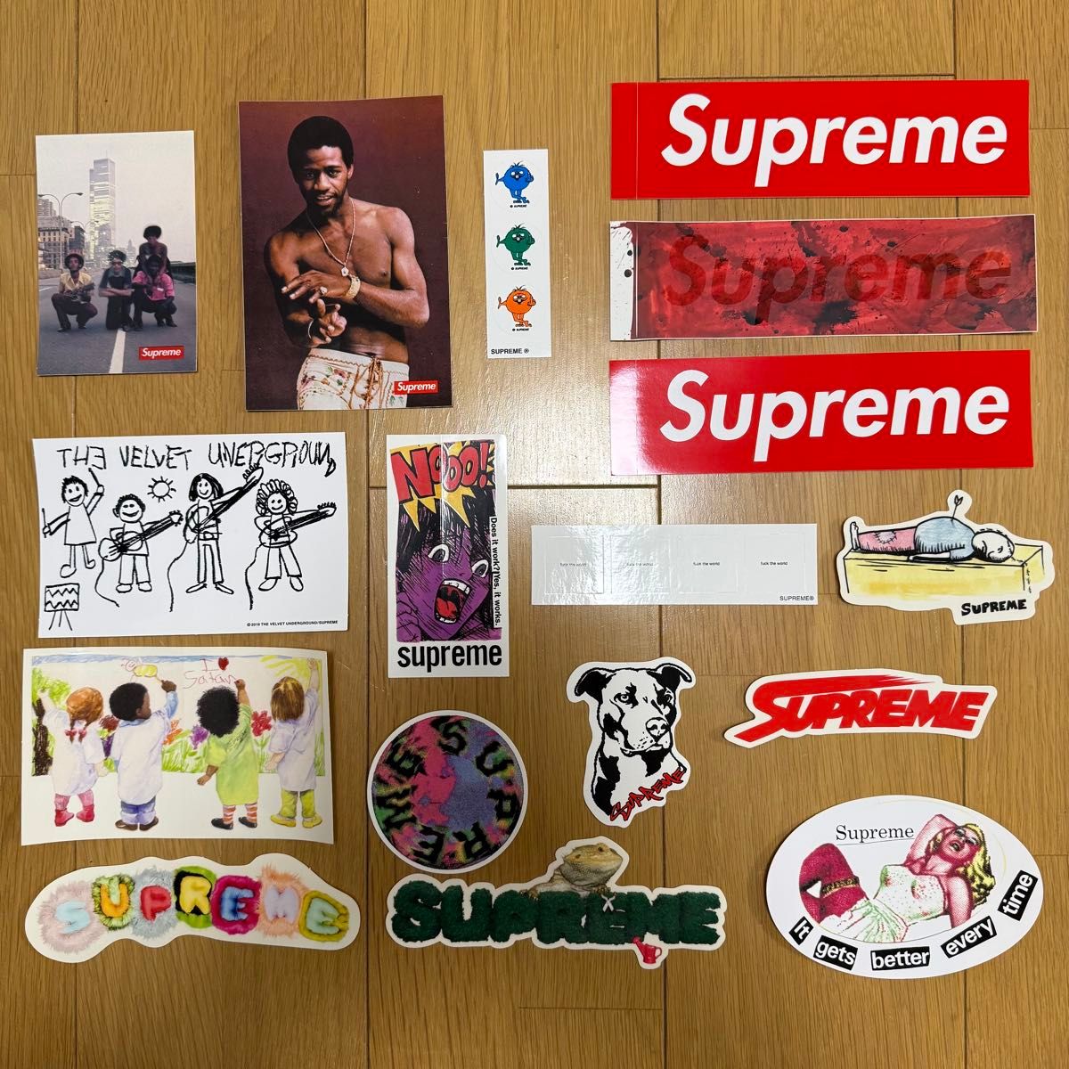 Supreme ステッカーまとめ売り17枚セット/Red Box Logo Sticker Supreme ステッカーまとめ売り17枚セット/Red Box Logo Sticker