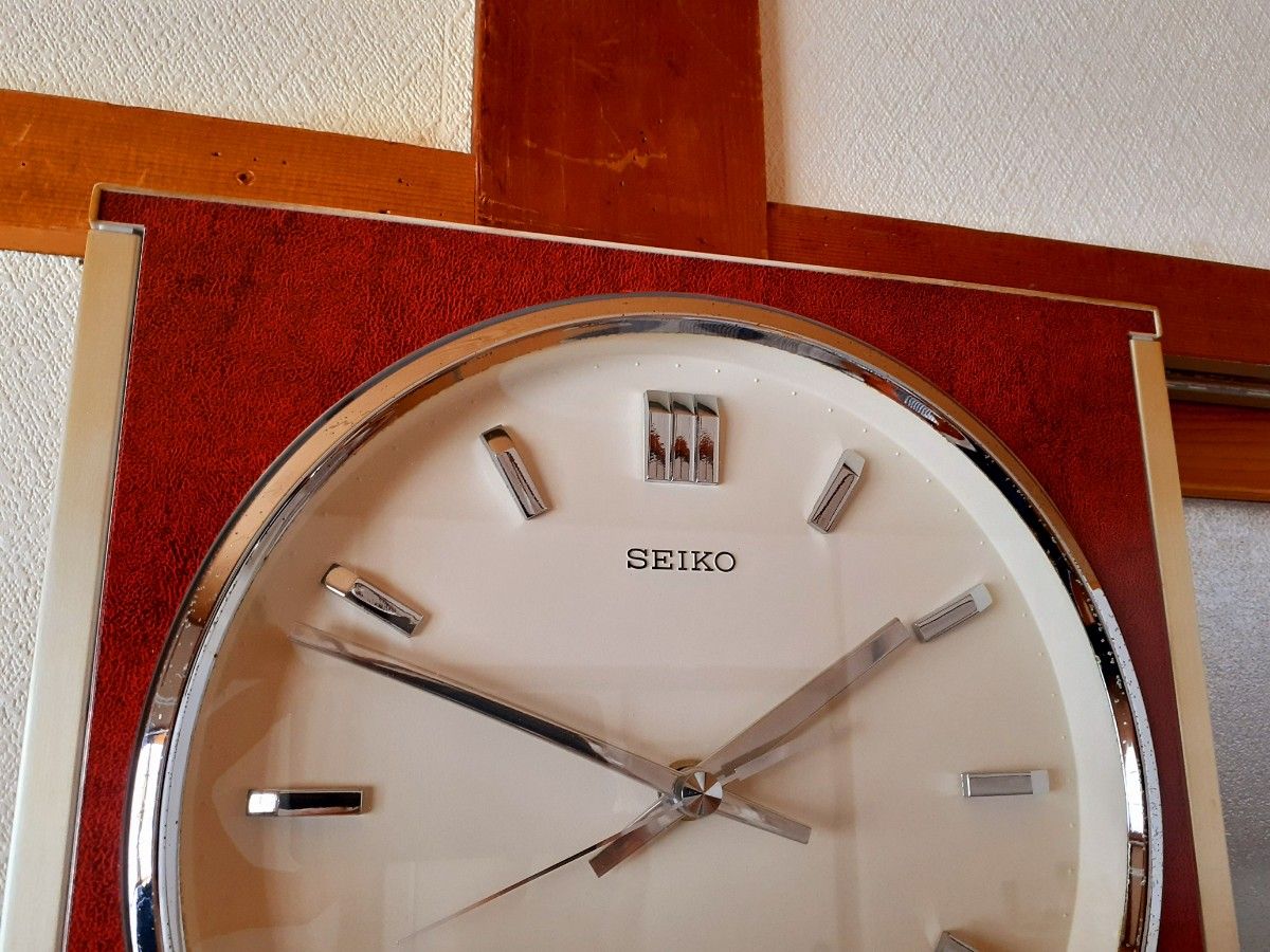 ブランドバッグ通販サイト SEIKO - 70's SEIKO 掛け時計 ミッド ブランドバッグ通販サイト SEIKO - 70's SEIKO 掛け時計 ミッド