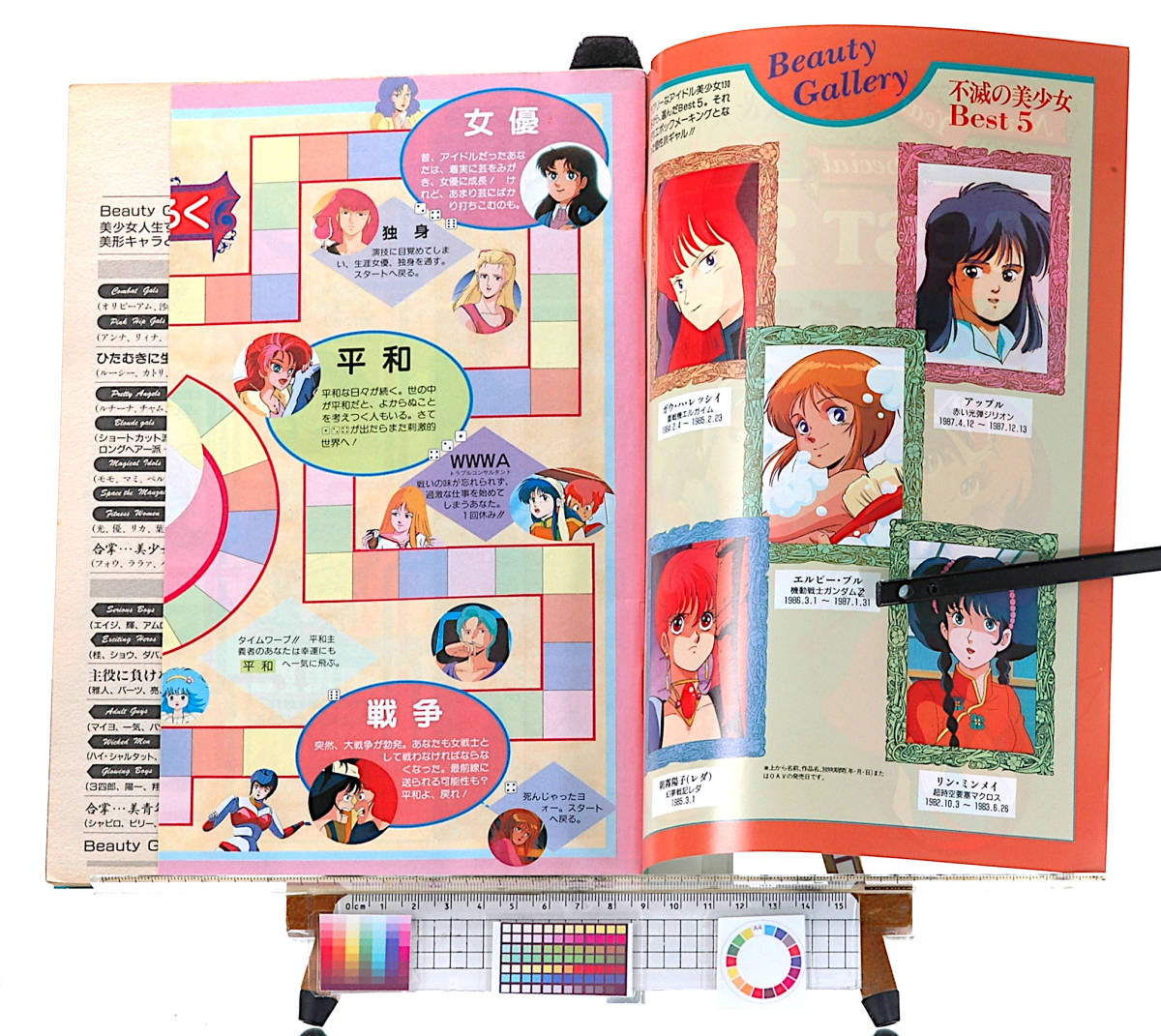 [Vintage][New Item][Delivery Free]1988 Animedia Issued BEST200 Friend Picture Book(58P) Animedia BEST200..... illustrated reference book [tag1111]