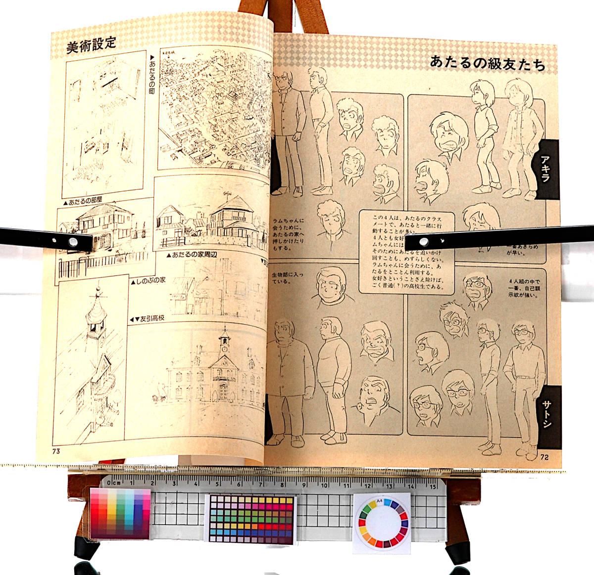 [Vintage] [Delivery Free]1982~83 Animedia Urusei Yatsural(Enclosure Anime Setting Document Collection)16P [tag5555]
