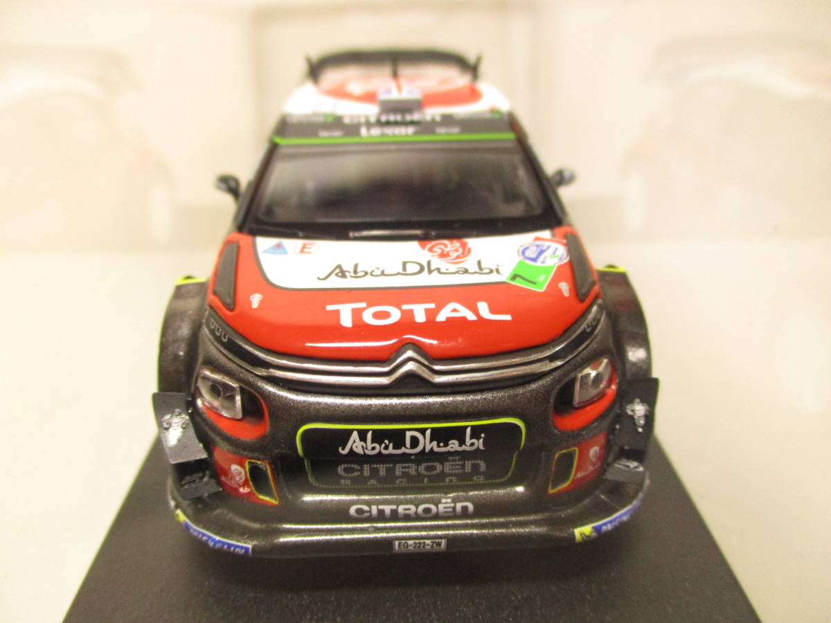 ★CITROEN★シトロエン C３　WRC　２０１７　７号車★ミニカー★ NOREVノレブ社製★赤・白・ガンメタ★新品・未使用品★１／４３スケール★_画像5